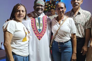 Eucaristía patronal de la virgen Rosa Mística, gracias padre Harold- SOMOS AFRO